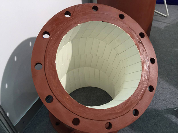 管道耐磨陶瓷內襯